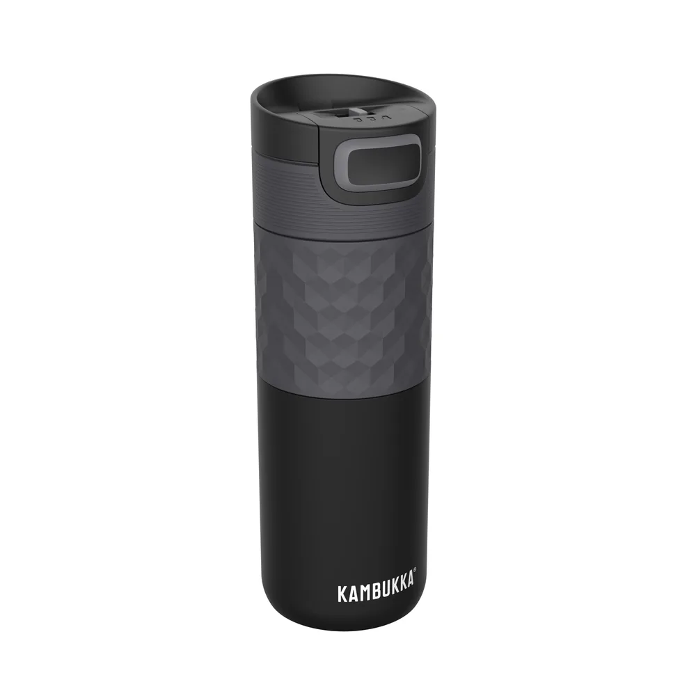 Термокружка автомобильная Kambukka Etna Grip 500 мл Black Steel