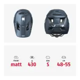 Шлем велосипедный детский Abus Youdrop FF Midnight Blue, 48-55 см — фото 5