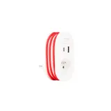 Адаптер сетевой дорожный Germina с зарядным кабелем USB-C — фото 4
