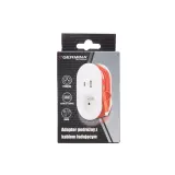 Адаптер сетевой дорожный Germina с зарядным кабелем USB-C — фото 7