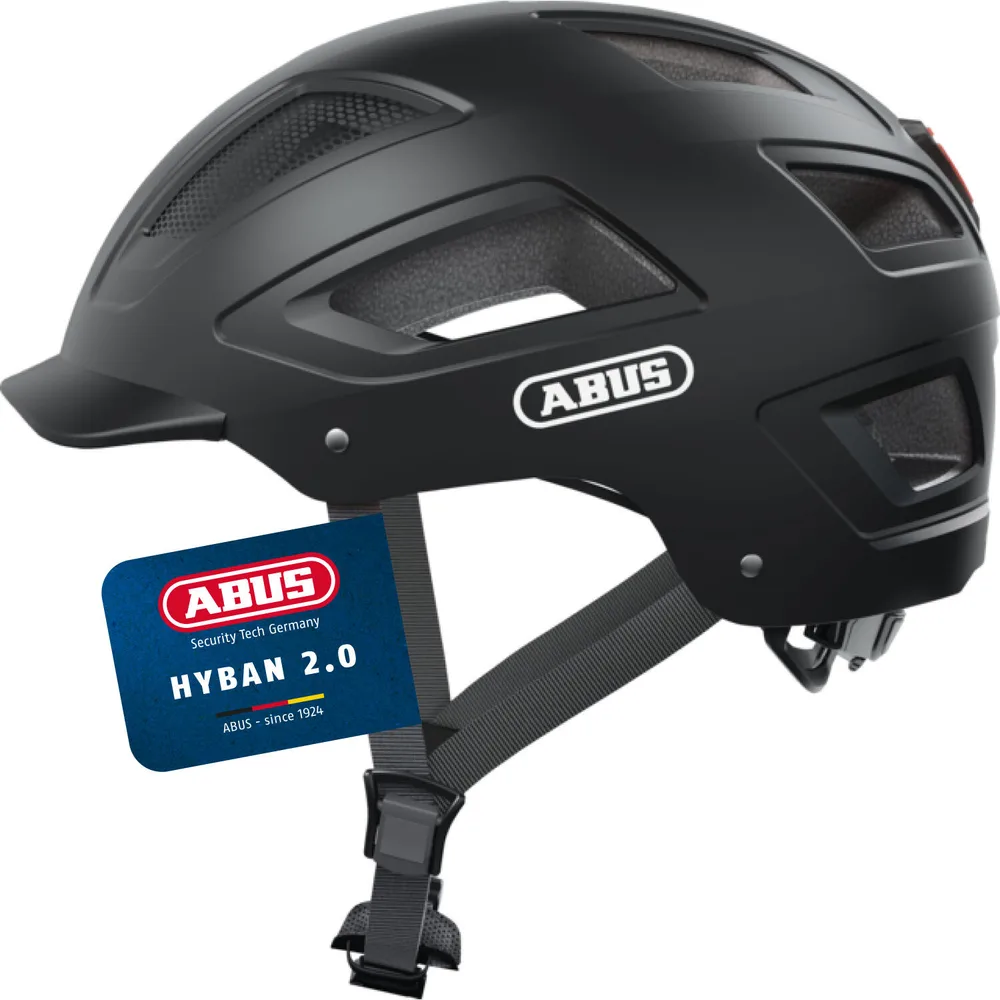 Велосипедный шлем ABUS Hyban 2.0 чёрный