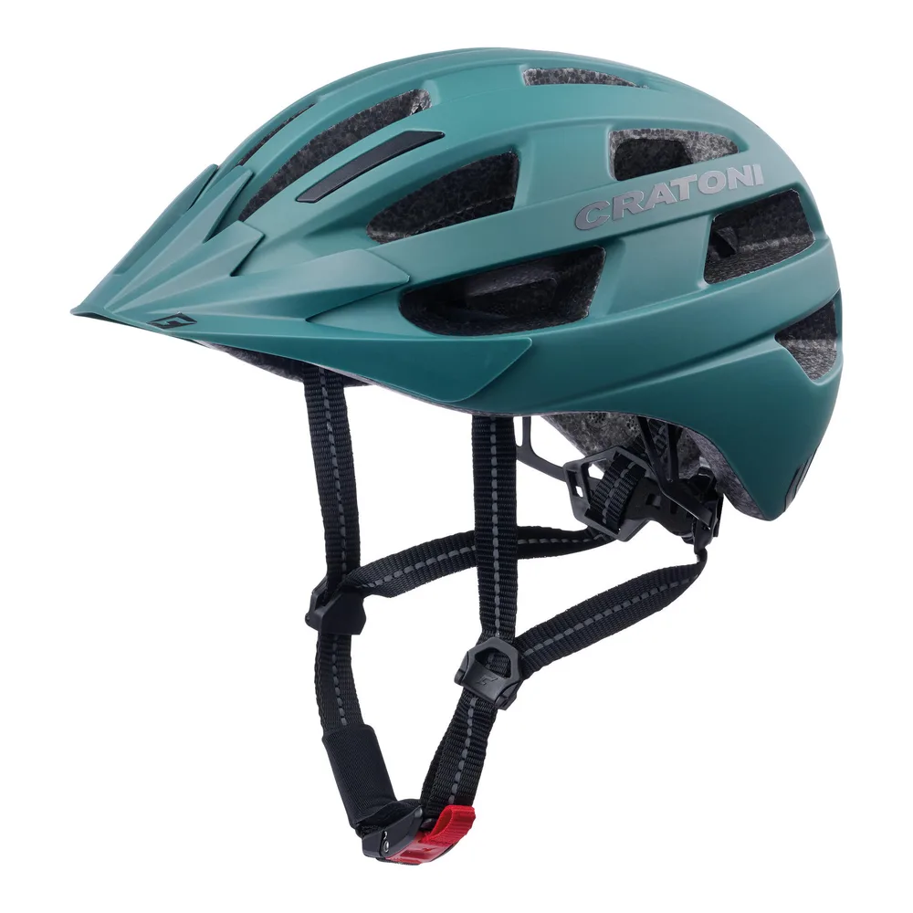 Городской велосипедный шлем CRATONI Velo-X зелёный