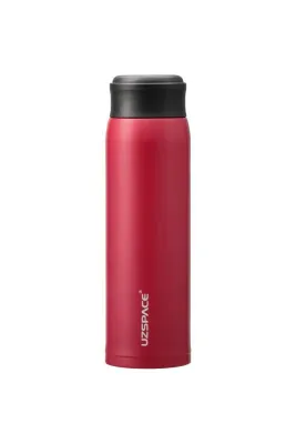 Uzspace Термобутылка Stainless Steel 4075 500 мл, 500 ml, Красный