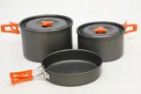 Набор туристической посуды Vango Hard Anodised на 4 персоны — фото 1