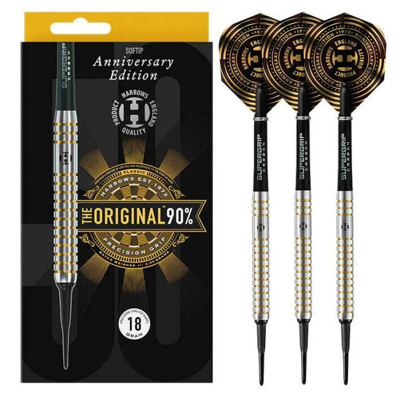 Дротики для дартса Harrows 50th Anniversary Soft Tip 18 г
