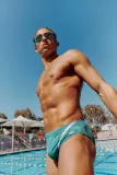 Очки для плавания Speedo Vanquisher 3.0 Mirror Ltd зеленые — фото 5