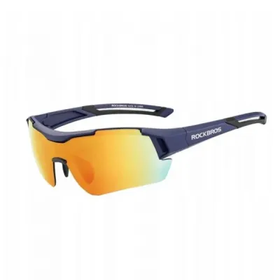 Очки спортивные Rockbros UV400 10118 синие