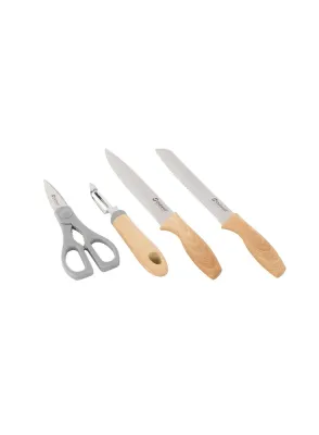 Набор ножей Outwell Chena Knife Set с овощечисткой и ножницами