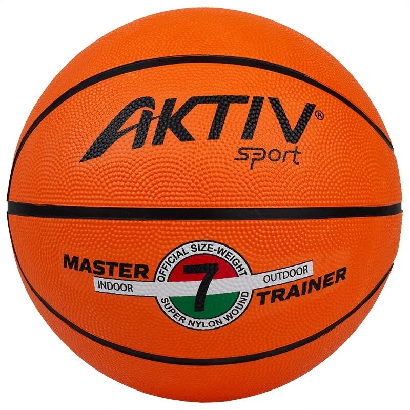 Мяч баскетбольный Aktivsport Master Trainer резиновый, размер 7