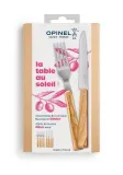 Набор ножей и вилок Opinel Olive Wood, 4+4 предмета — фото 1