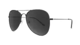 Солнцезащитные очки Knockaround Mile Highs черные, с поляризацией — фото 3