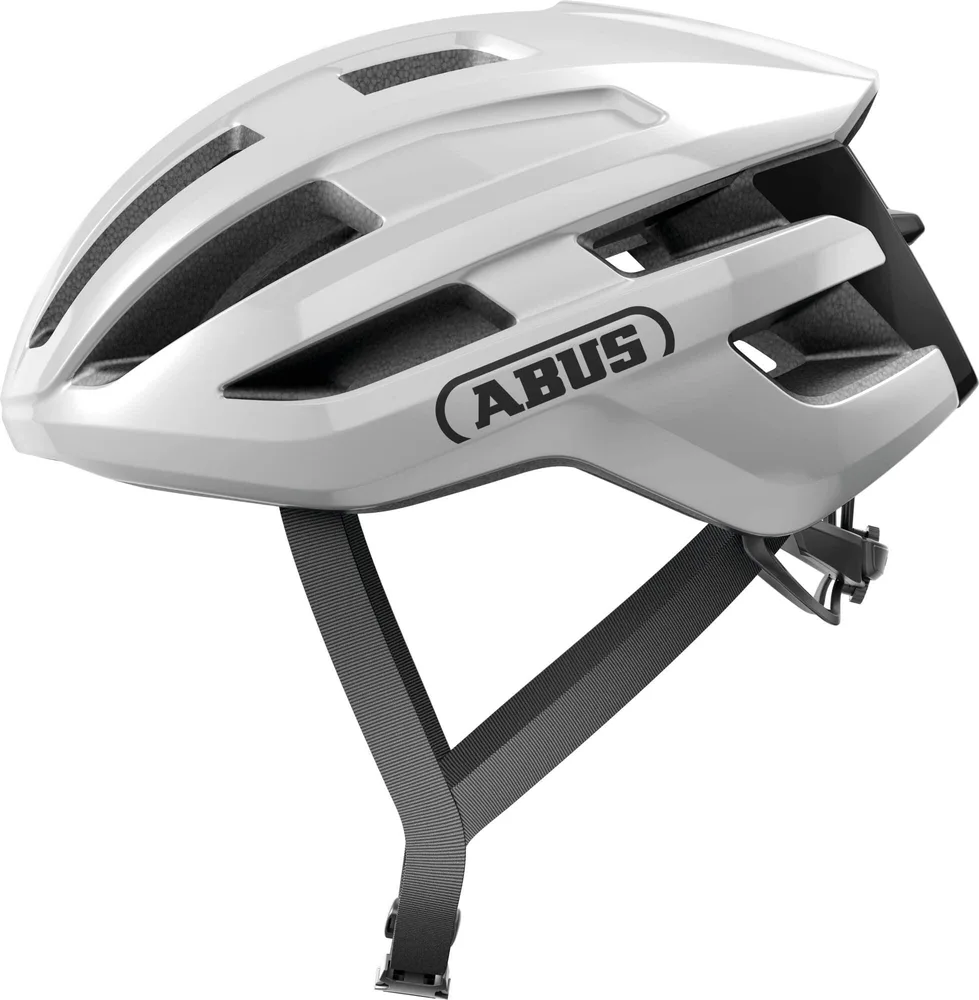 Велосипедный шлем ABUS PowerDome, 54-58 cm, Ультрабелый