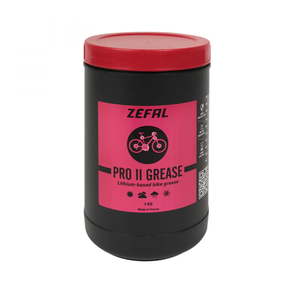 Смазка ZEFAL Pro II Grease для подшипников втулок и рулевой колонки, 1 л
