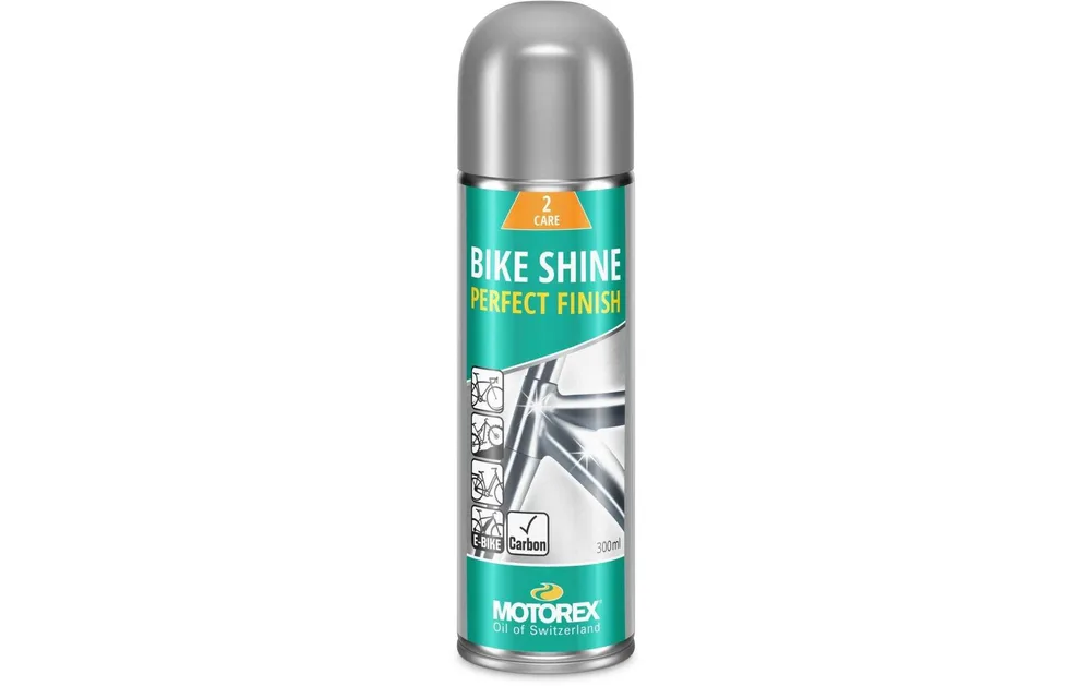 Аэрозоль MOTOREX Bike Shine для блеска и защиты велосипеда, 300 мл