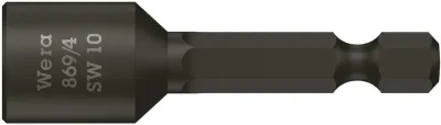 Головка торцевая Wera 869/4 на 10 мм с хвостовиком 1/4 дюйма