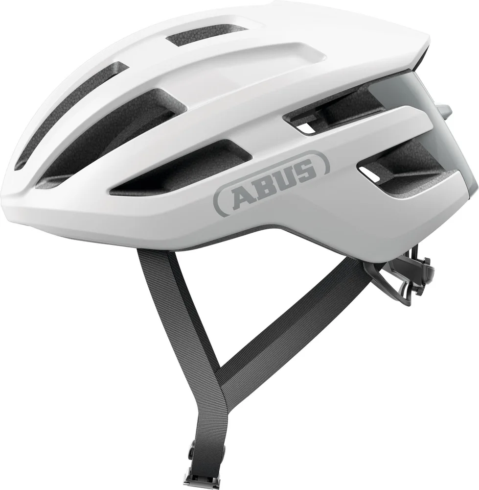 Велосипедный шлем ABUS PowerDome, 51-55 cm, Ультрабелый