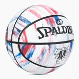 Мяч баскетбольный Spalding Marble, 7, Белый — фото 1