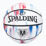 Мяч баскетбольный Spalding Marble, 7, Белый — фото 4