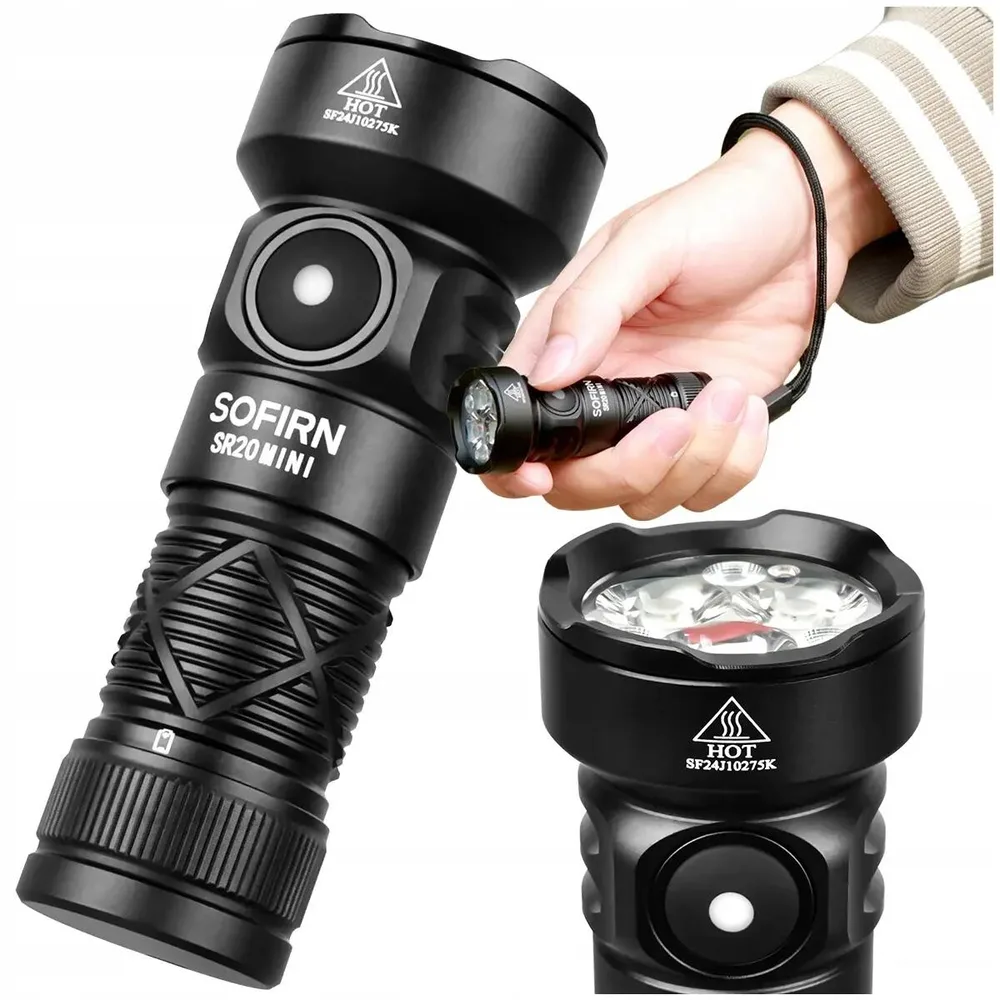 Фонарь EDC Sofirn SR20 Mini аккумуляторный 1200 лм