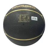 Мяч баскетбольный Spalding Highlight чёрный с золотым — фото 3