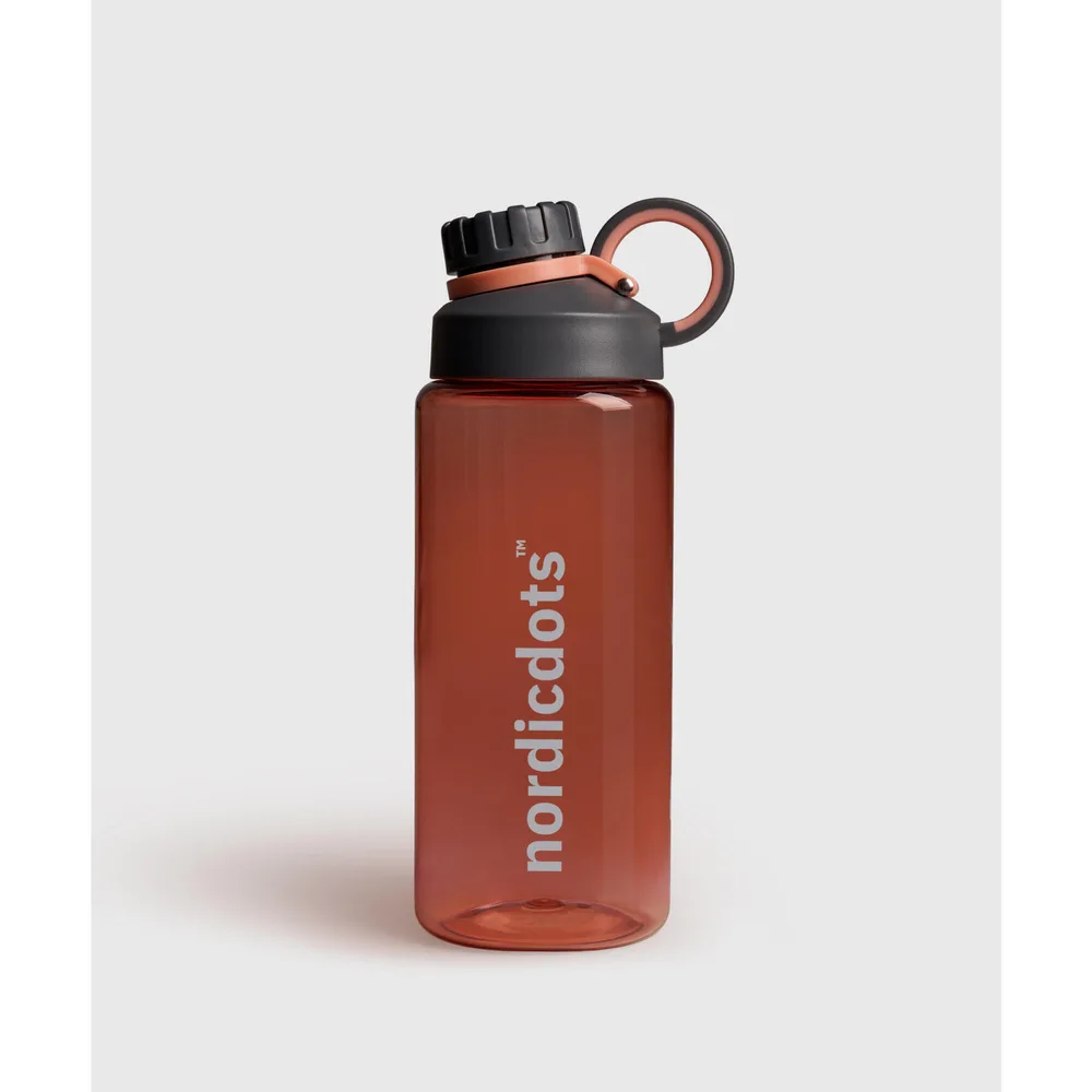 Бутылка спортивная NordicDots Shake Me Bottle 800 мл с шейкером
