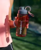 Бутылка спортивная NordicDots Shake Me Bottle 800 мл с шейкером — фото 3
