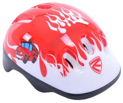 Шлем велосипедный детский Fuzlu Bikes Rock Spark, красный
