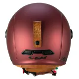 Шлем CGM EBI Vintage с козырьком — фото 4