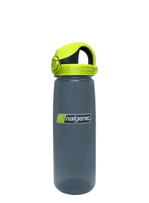 Бутылка туристическая Nalgene On The Fly 24 oz (700 мл) charcoal/lime