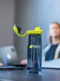 Бутылка туристическая Nalgene On The Fly 24 oz (700 мл) charcoal/lime — фото 2