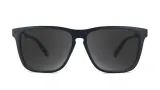 Солнцезащитные очки Knockaround Fast Lanes чёрные, категория 3, поляризация — фото 2