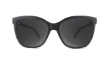 Солнцезащитные очки Knockaround Fast Lanes черные, кэт-ай, поляризация — фото 2