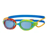 Очки для плавания детские Zoggs Predator Junior Multi с голубыми линзами — фото 4