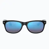 Солнцезащитные очки мужские Ray-Ban черные, диаметр линзы 55 миллиметров — фото 2