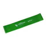 100% Резиновая петля для тренировок yellowLOOP, зелёная, сопротивление 10-15 кг — фото 2