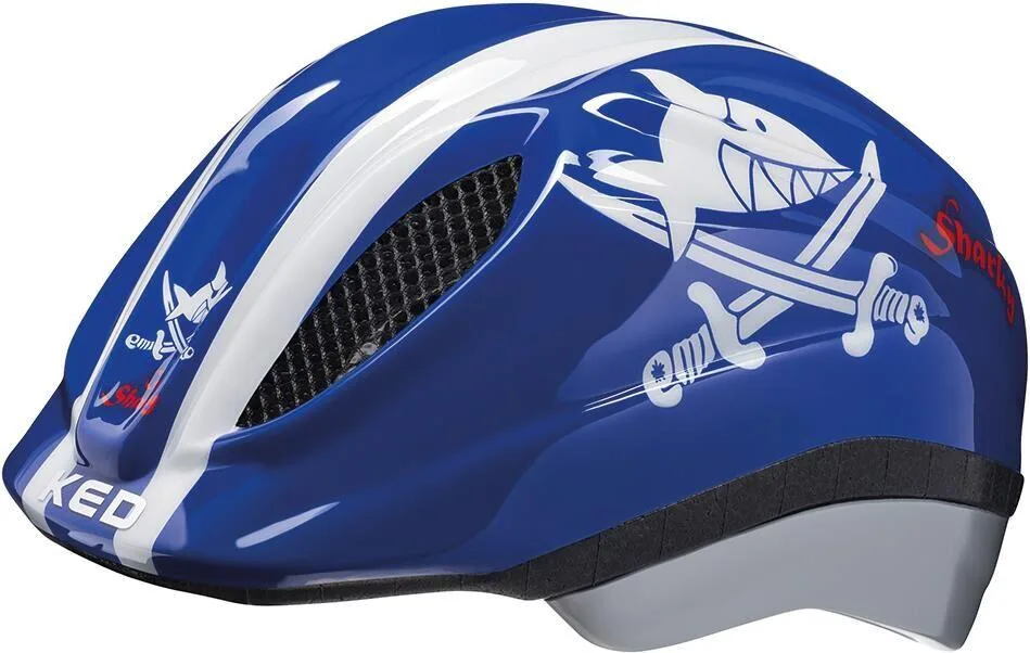 Детский велосипедный шлем Bike Fashion Capt'n Sharky, размер XS 46-49 см