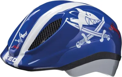 Детский велосипедный шлем Bike Fashion Capt'n Sharky, размер XS 46-49 см