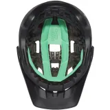 Шлем велосипедный Lazer Jackal KinetiCore, белый матовый чёрный — фото 6