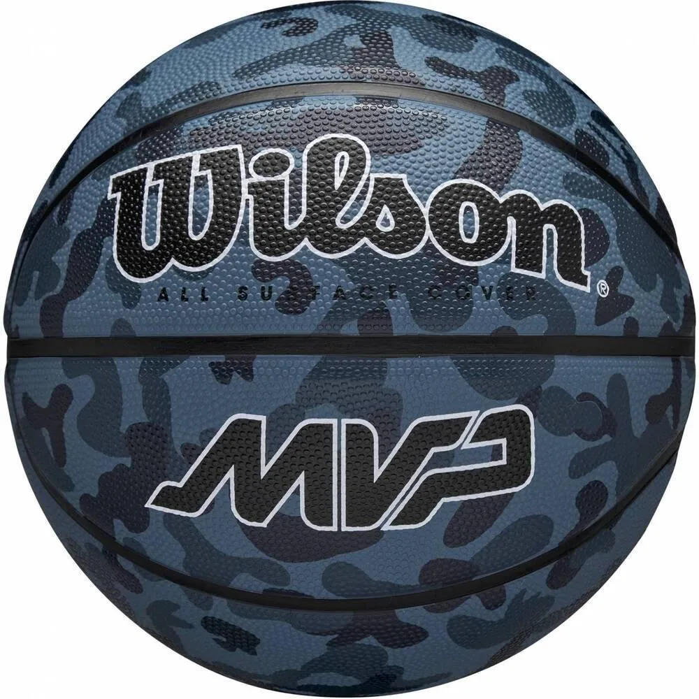 Мяч баскетбольный Wilson MVP Camo, 5, Синий