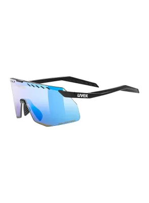 Велосипедные очки Uvex Pace Stage S CV black matt / mirror blue
