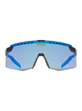 Велосипедные очки Uvex Pace Stage S CV black matt / mirror blue — фото 2