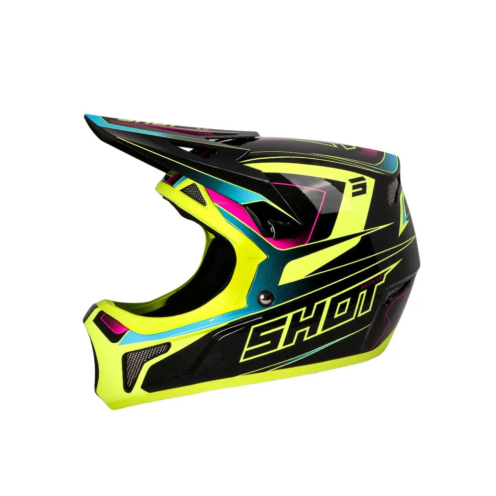 Полнолицевой велосипедный шлем Shot Race Gear Level