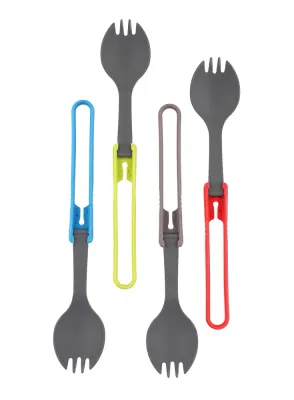 Складные приборы-ложковилки MSR Folding Utensils Spork, набор 4 шт