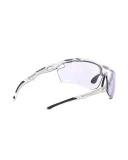 Спортивные очки Rudy Project Propulse Padel White Gloss с фотохромными линзами ImpactX Photochromic 2 Purple — фото 2