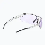 Спортивные очки Rudy Project Propulse Padel White Gloss с фотохромными линзами ImpactX Photochromic 2 Purple — фото 4