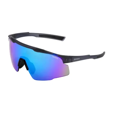 Очки солнцезащитные Sinner Murau Sport, черно-серые, унисекс