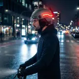 T'nB Шлем велосипедный Vizion с LED-фонарём, размер L, тёмно-серый — фото 4