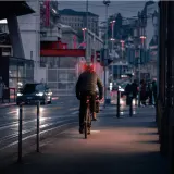 T'nB Шлем велосипедный Vizion с LED-фонарём, размер L, тёмно-серый — фото 5
