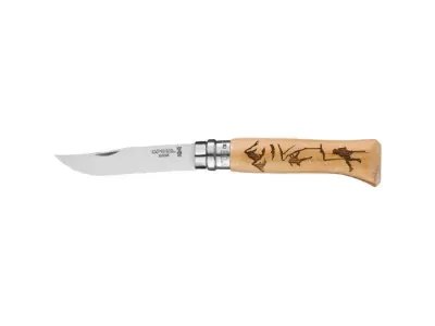 Нож складной Opinel Engraved Sport Climbing No. 08