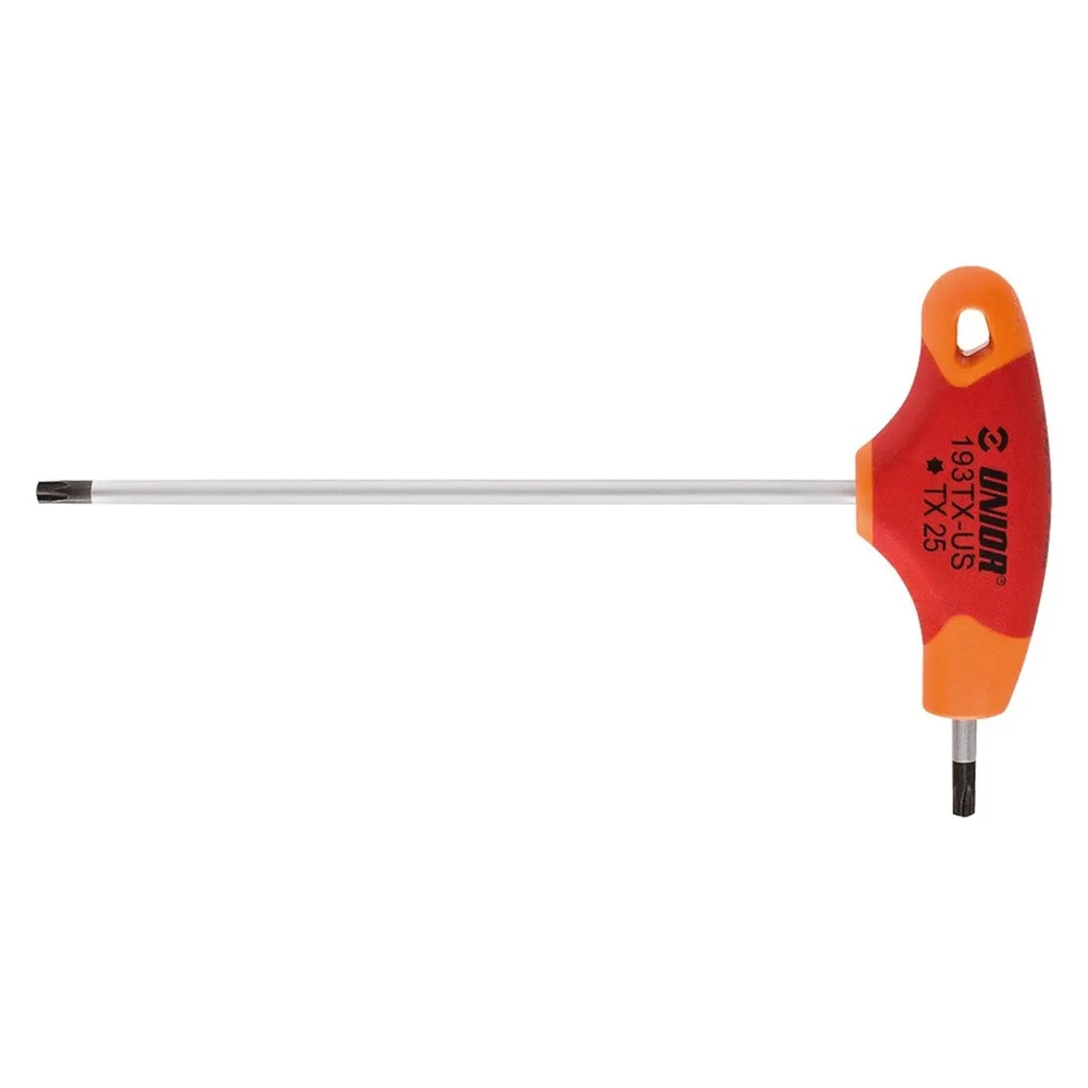 Ключ Torx TX20 T-образный с рукояткой Unior 193TX-US 20